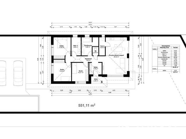 95 m2-es, új építésű ház a Várfürdő közelében eladó