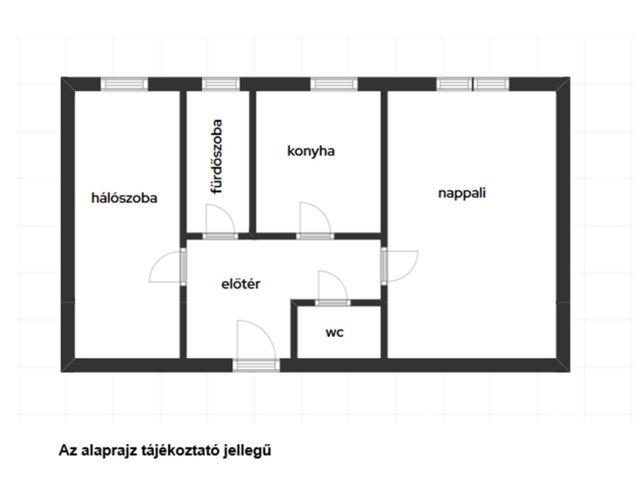 Kőszegen Irottkő úton eladó harmadik emeleti kétszobás lakás