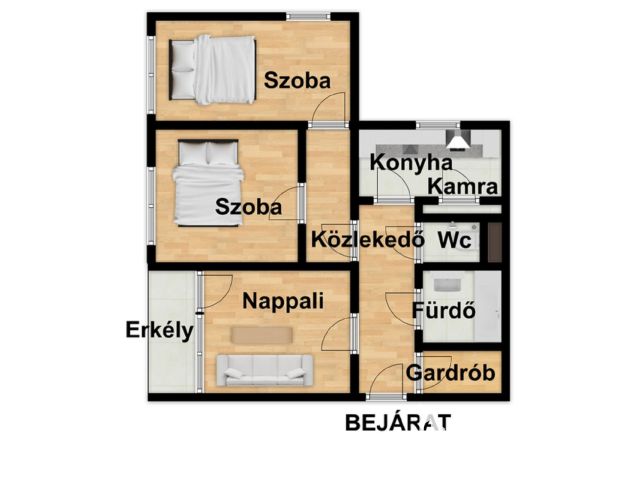 Remek elhelyezkedéssel a Kiscelli utcában!