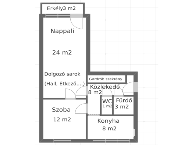 Modern lakás az ötödiken